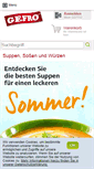 Mobile Screenshot of gefro.de